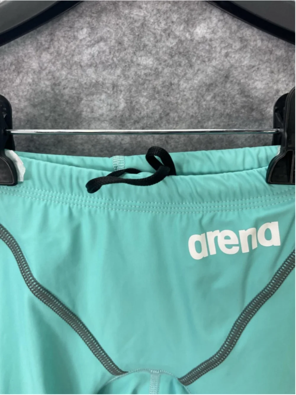 Arena Powerskin Swim Jammers Mens 30 Green Racing Drawstring Quick Dry Stretch